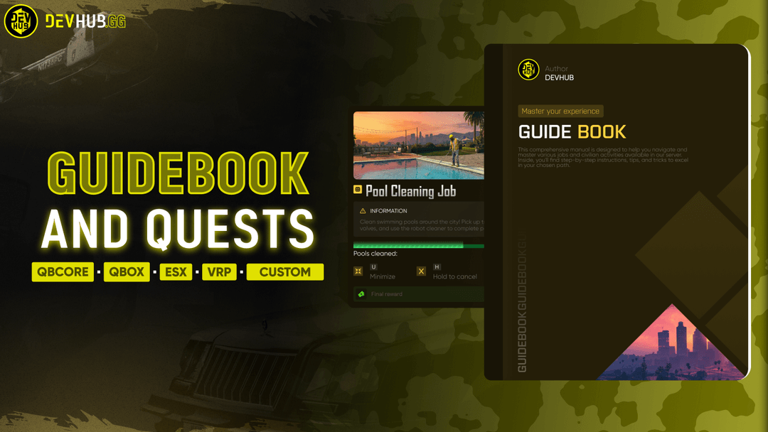 GUIDEBOOK & QUESTS