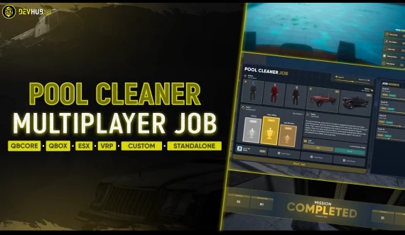 MULTIPLAYER POOL CLEANER JOB