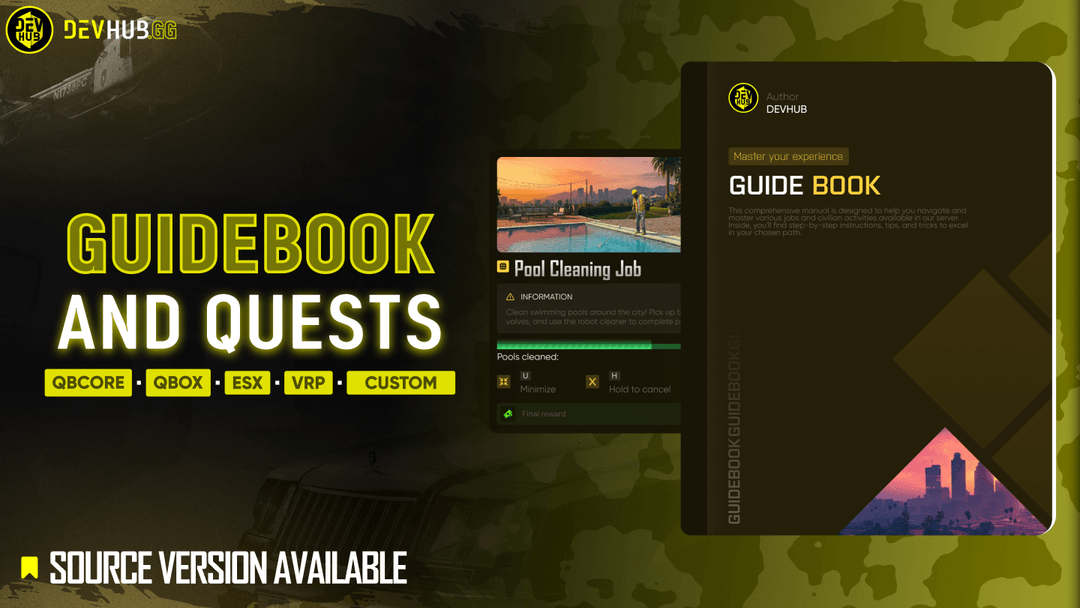 GUIDEBOOK & QUESTS SOURCE CODE